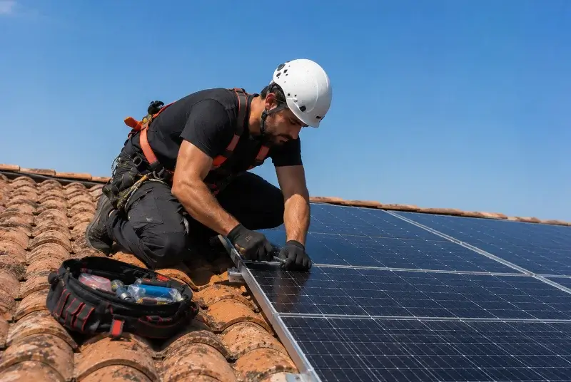 Maintenance et monitoring de panneaux solaires à Hessenheim
