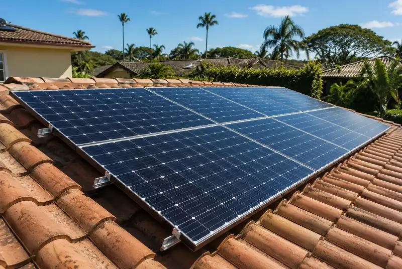 Installation de panneaux solaires à Hessenheim